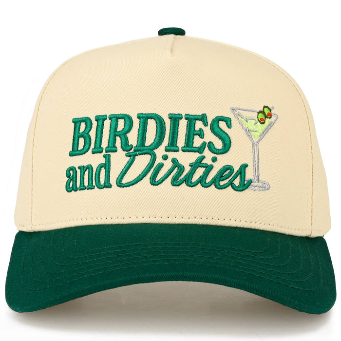 BIRDIES AND DIRTIES Embroidered Trucker Hat