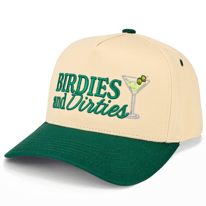 BIRDIES AND DIRTIES Embroidered Trucker Hat
