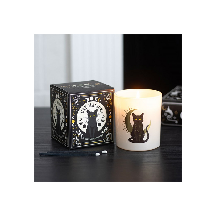 Black Cat Magick Black Fig Candle 🇬🇧