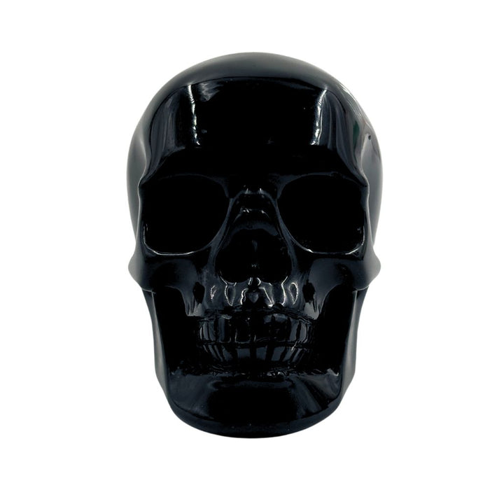 Black Obsidian Skull - Large