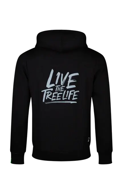 Black Zip Hoodie