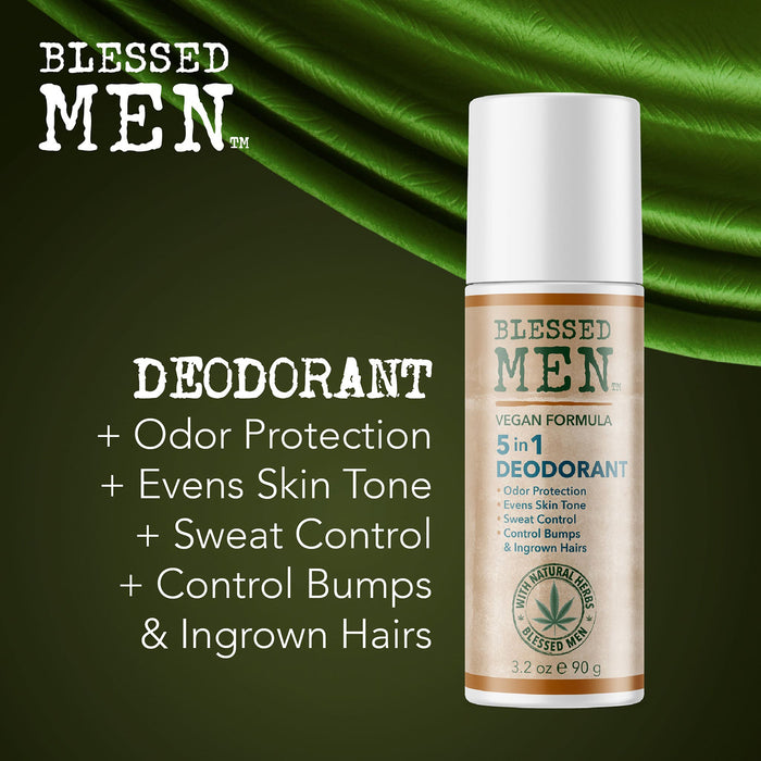 Blessed Men Vegan Formula 5 in 1 Deodorant 3.2oz/ 90g