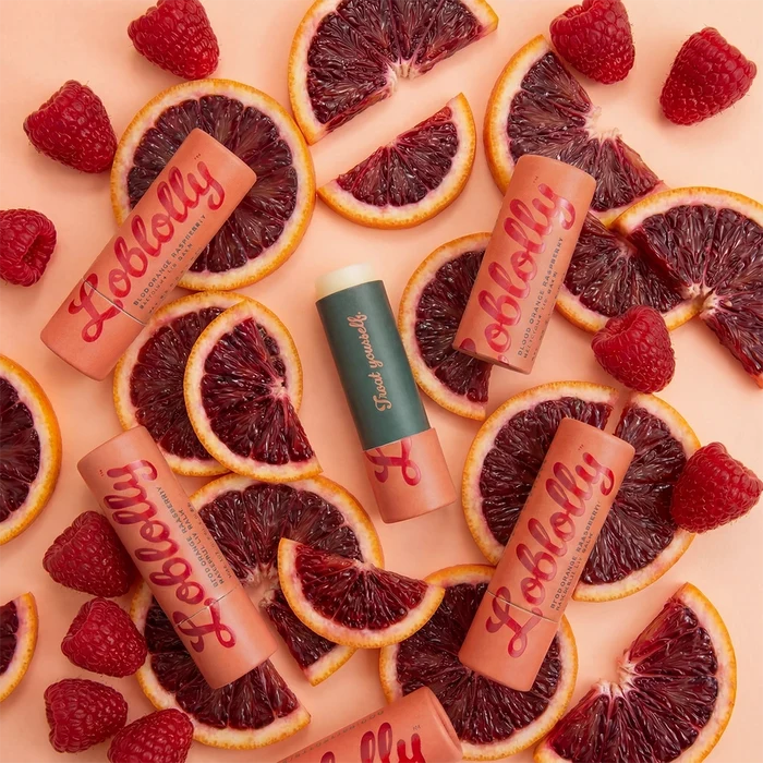 Blood Orange Raspberry Lip Balm