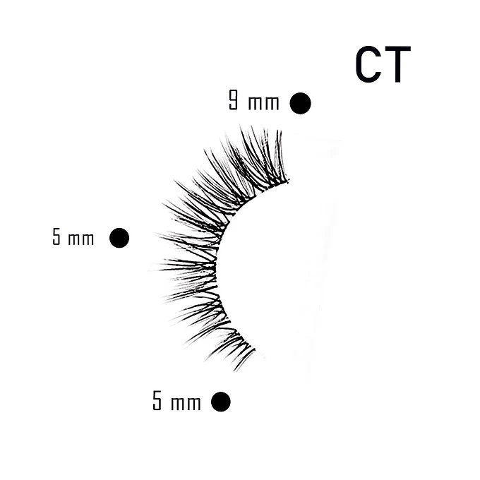 BOBI False Eyelash, Eye Makeup Lash Curl Long Natural Fluffy Wispy CT (5 Pairs)