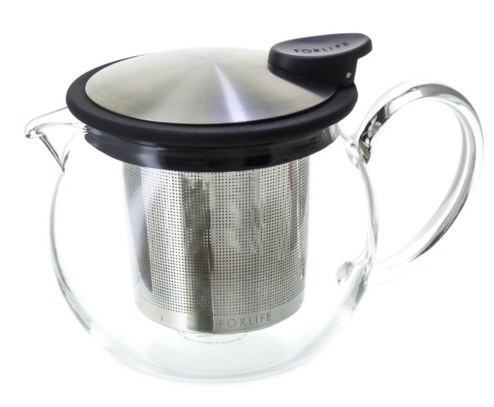Bola Glass Teapot with Basket Infuser 25 oz