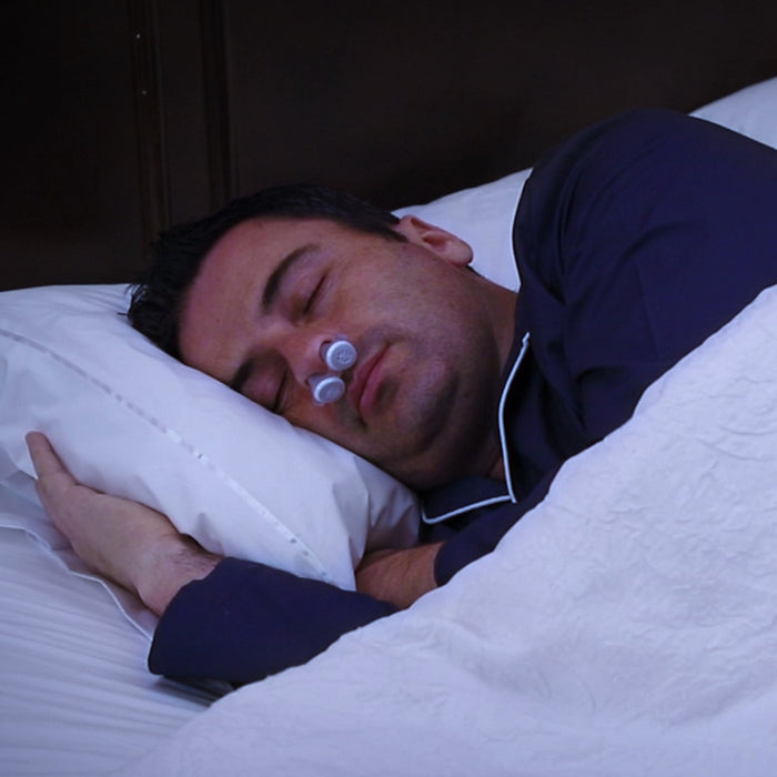 Man Sleeping while wearing Bongo