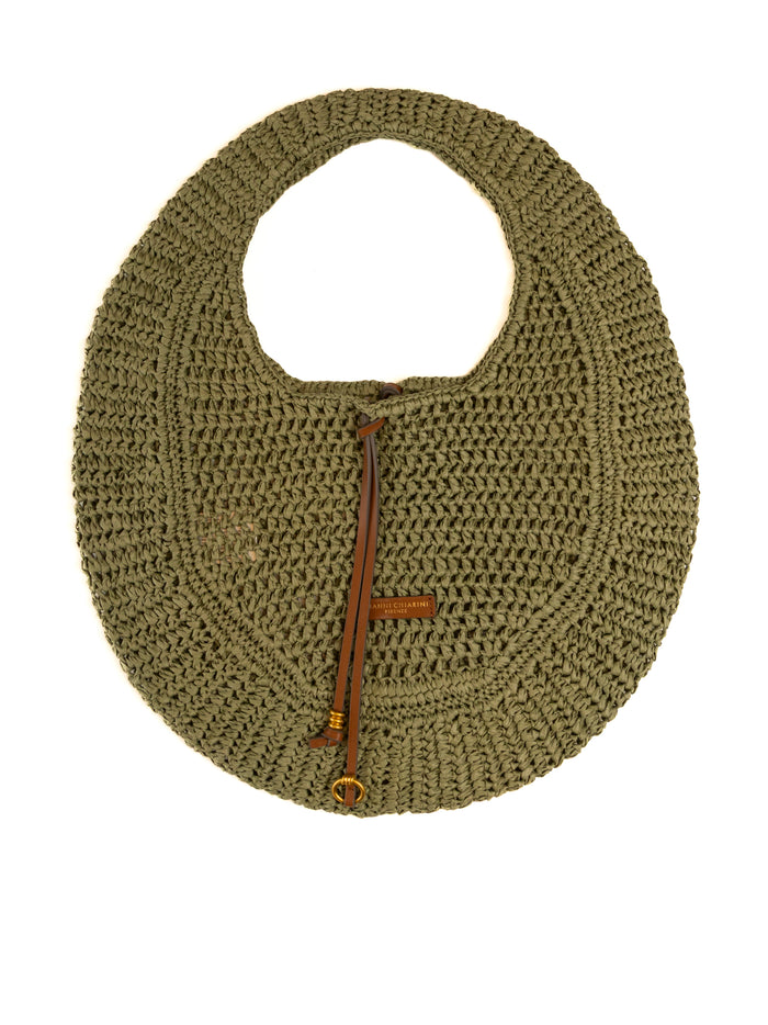 GIANNI CHIARINI borsa a spalla nefeli verde 11954 NEFELI-11730