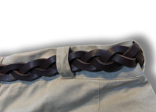 Braided 1” belt