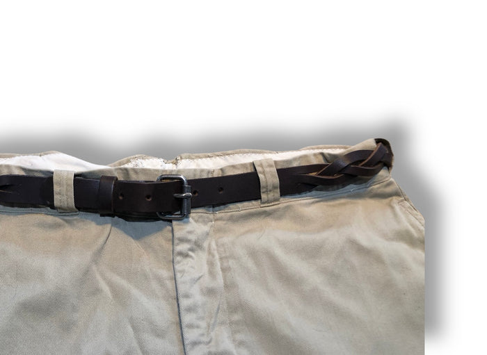 Braided 1” belt