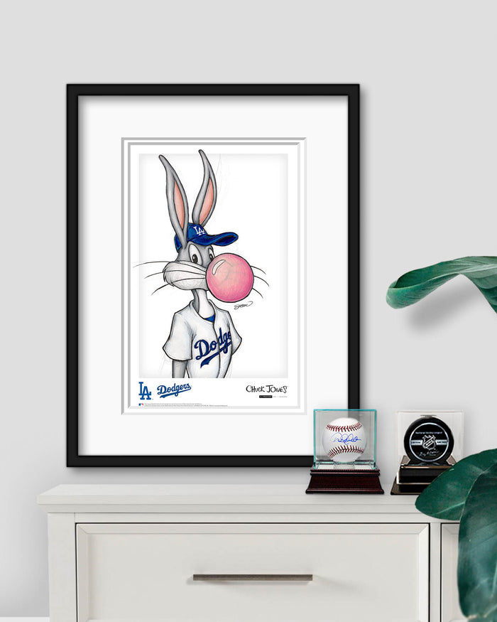 Bubblegum Bugs x MLB Dodgers Art Print