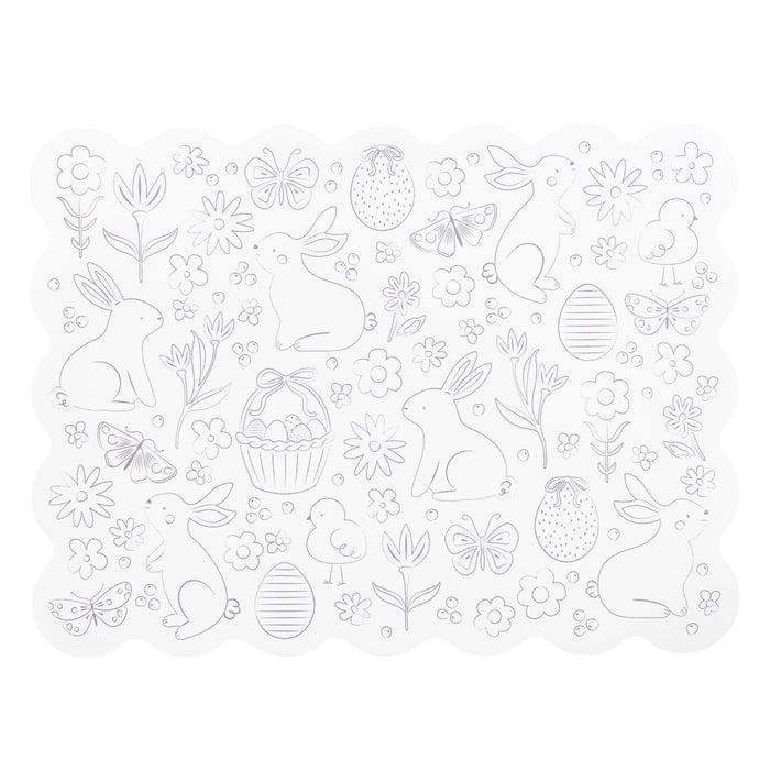 Bunny Pattern Placemat 24ct