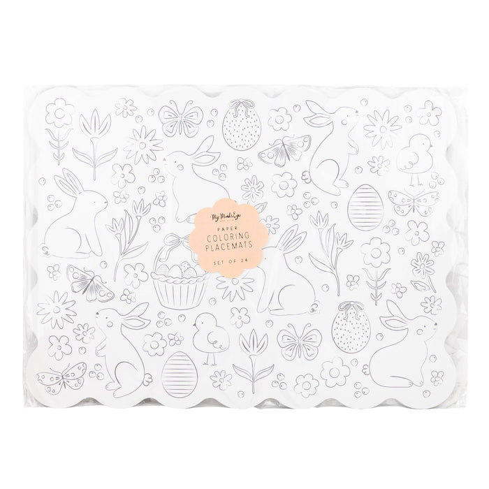 Bunny Pattern Placemat 24ct
