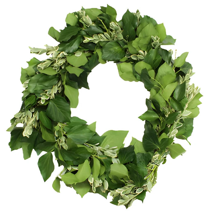 Bush Ivy and Euonymus Greens Garland