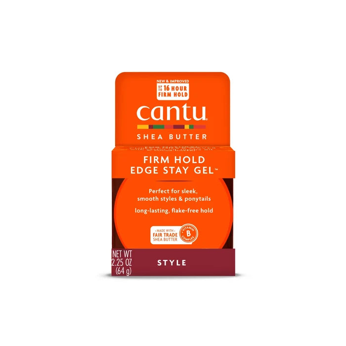CANTU Shea Butter Edge Stay Gel Extra Hold Style جل تصفيف الشعر من كانتو