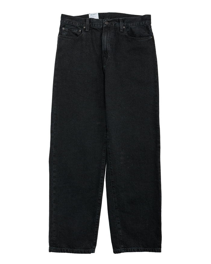 lost & found Carhartt Work In Progress Carhartt W.I.P. Aaron Pant Black Stone Washed