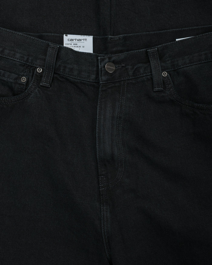 lost & found Carhartt Work In Progress Carhartt W.I.P. Aaron Pant Black Stone Washed
