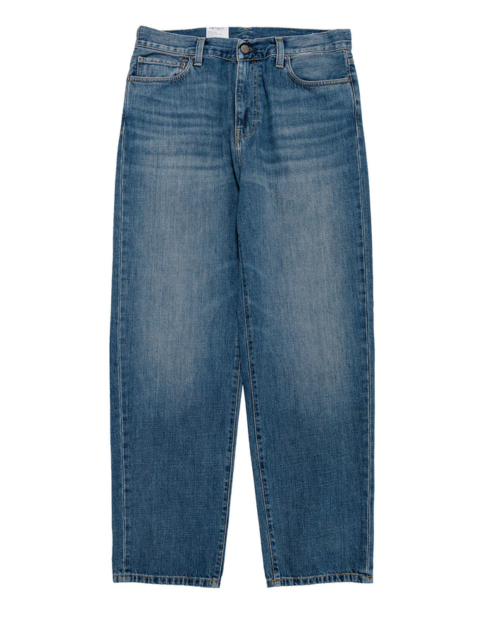 lost & found Carhartt Work In Progress Carhartt W.I.P. Aaron Pant Blue Dark Used Wash
