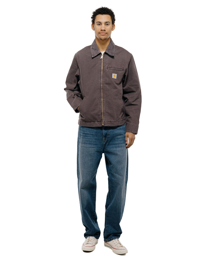 lost & found Carhartt Work In Progress Carhartt W.I.P. Aaron Pant Blue Dark Used Wash