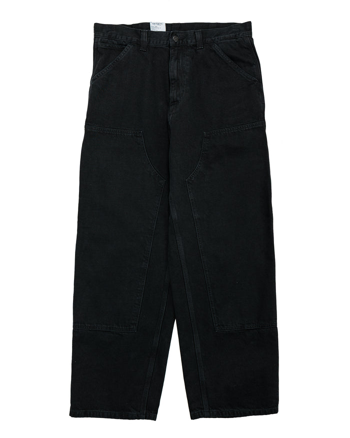 lost & found Carhartt Work In Progress Carhartt W.I.P. OG Double Knee Pant Black Grind Wash