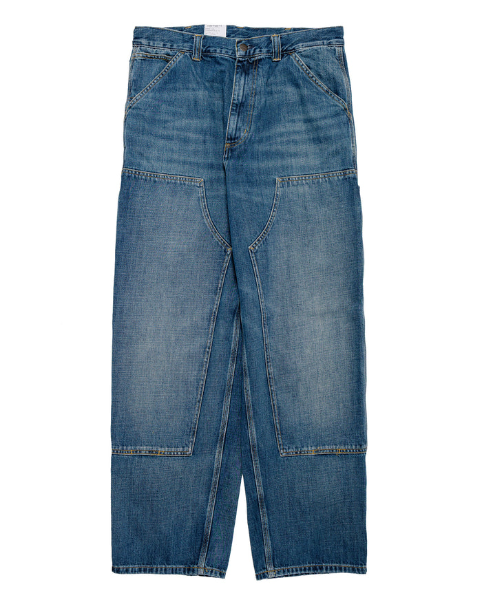 Carhartt W.I.P. OG Double Knee Pant Blue Dark Used Wash