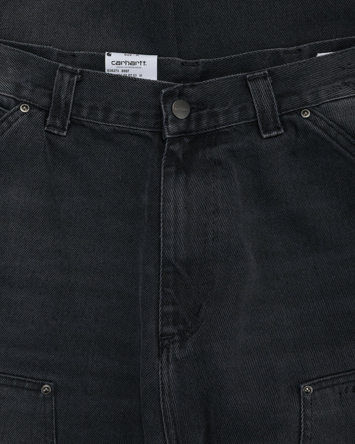 lost & found Carhartt Work In Progress Carhartt W.I.P. OG Double Knee Pant Denim Black Stone Washed