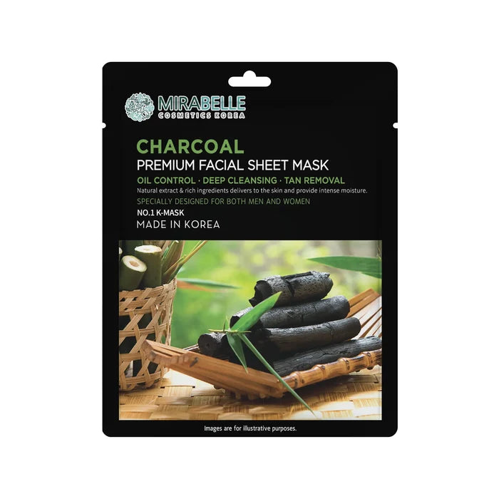 Charcoal Facial Sheet Mask