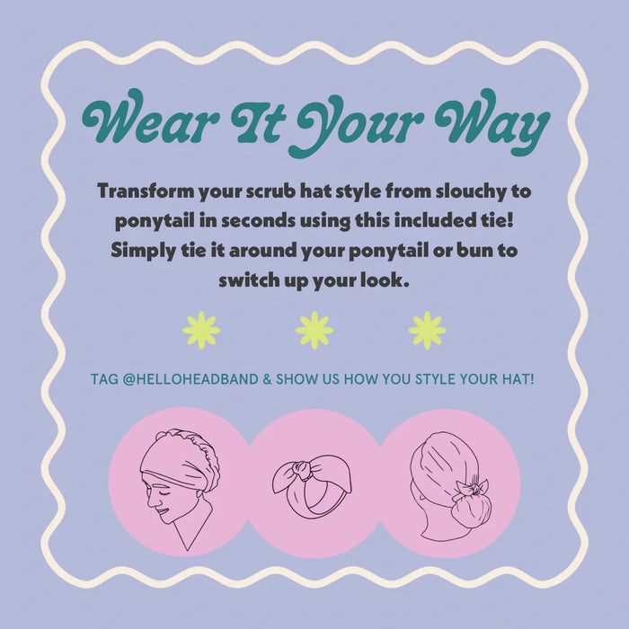 CloudCaps Scrub Cap | Green House
