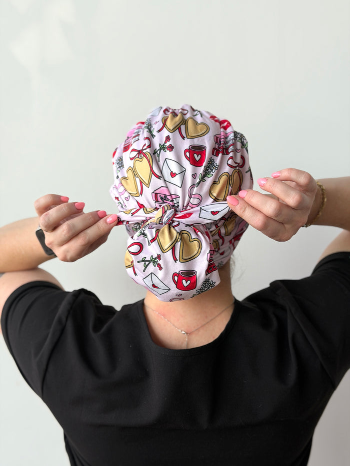 CloudCaps Scrub Cap | Love Story