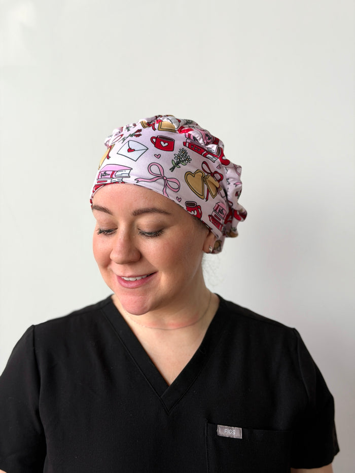 CloudCaps Scrub Cap | Love Story