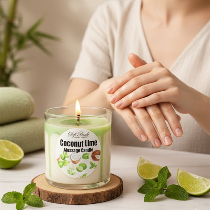 Coconut Lime Massage Candle
