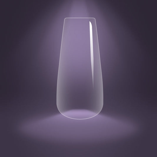 Coffin Medium Full Cover Flexi Gel Soft Gel Tips