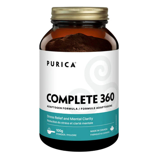 Bottle of Purica Complete 360 Powder 100g