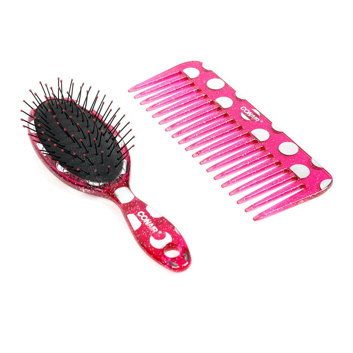 Conair Cushion Brush n Comb Set Mid Size - ikatehouse