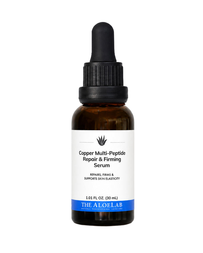 Copper Multi-Peptide Repair & Firming Serum - The ALOELAB