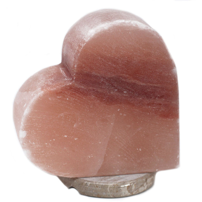 Crafted Salt lamp - Heart 🇬🇧