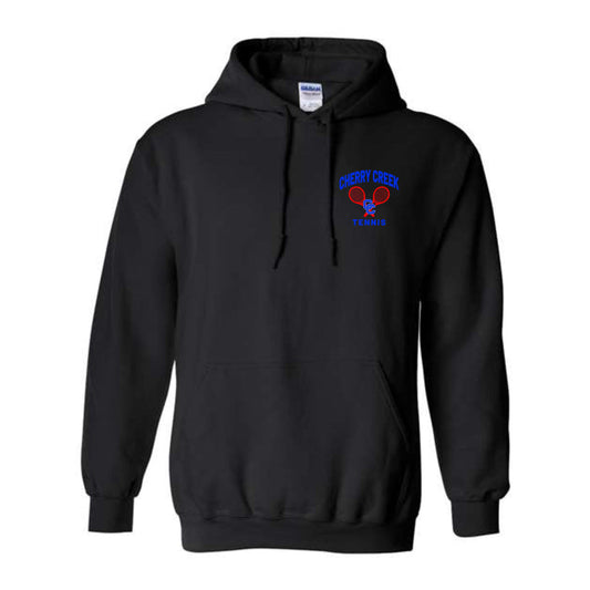 Creek Tennis Basic Black SMALL RACQUET Hoodie