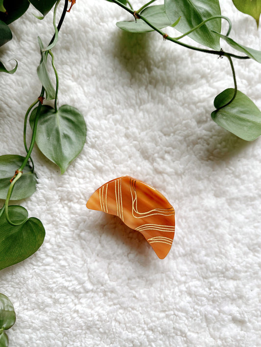 Croissant Claw Clip