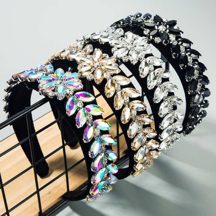 Crystal Rhinestone Headband - ikatehouse