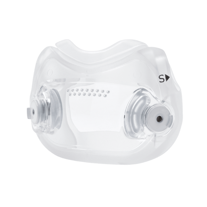 small dreamwear full face cushion front quarter view