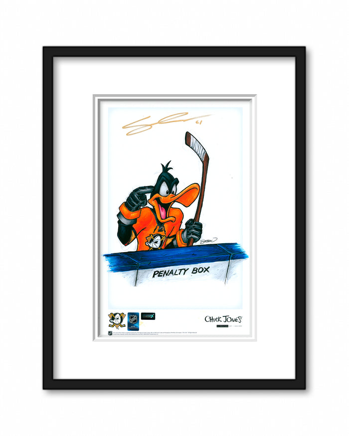 Daffy Duck x Ducks Print - Cutter Gauthier Autographed - Authenticated