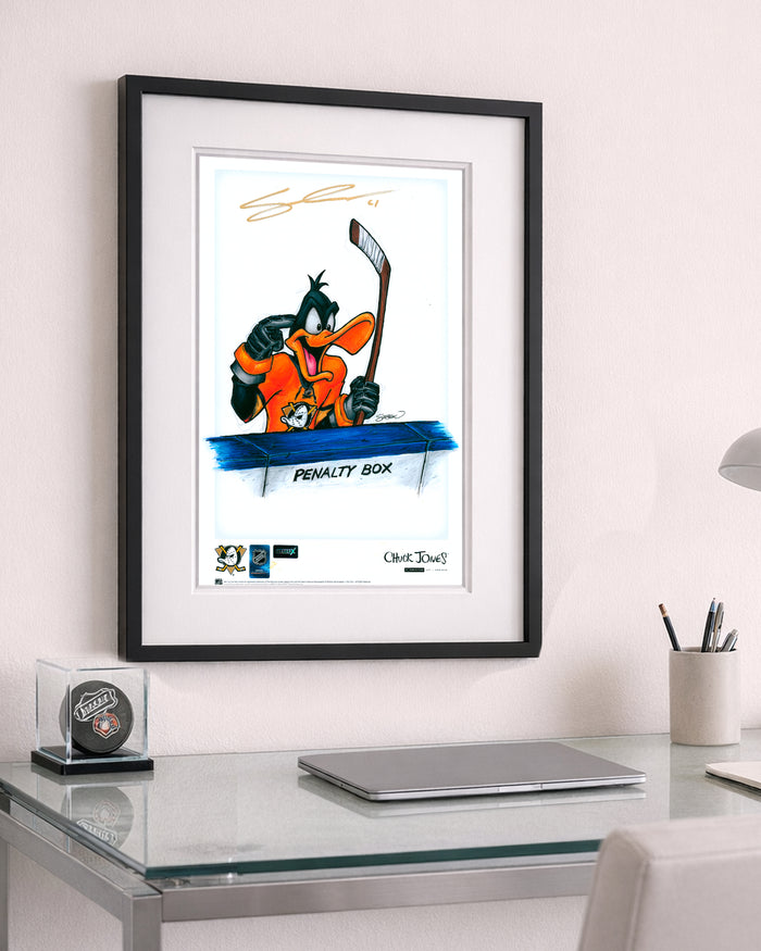 Daffy Duck x Ducks Print - Cutter Gauthier Autographed - Authenticated