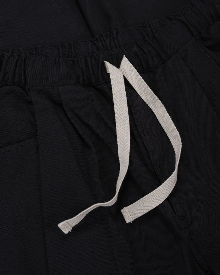 lost & found Danton Danton Loose Chino Cloth Tuck Pants Black