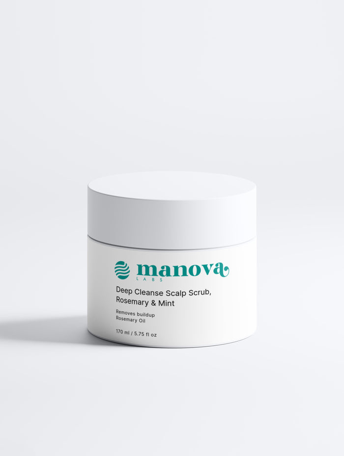 Deep Cleanse Scalp Scrub for Men, Rosemary & Mint