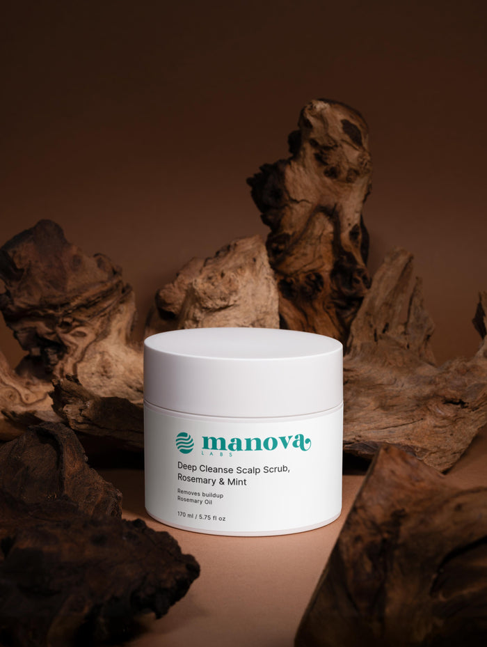 Deep Cleanse Scalp Scrub for Men, Rosemary & Mint
