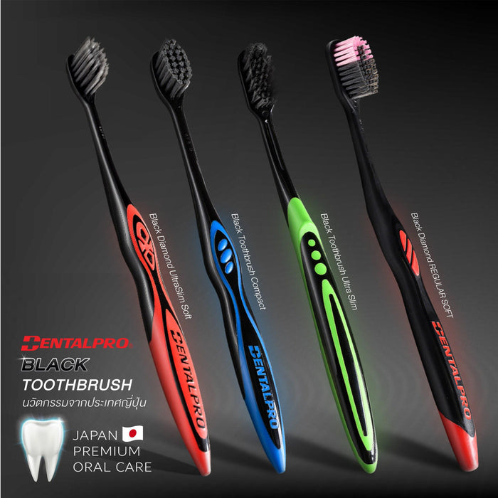 Dentalpro Toothbrush Black Dia