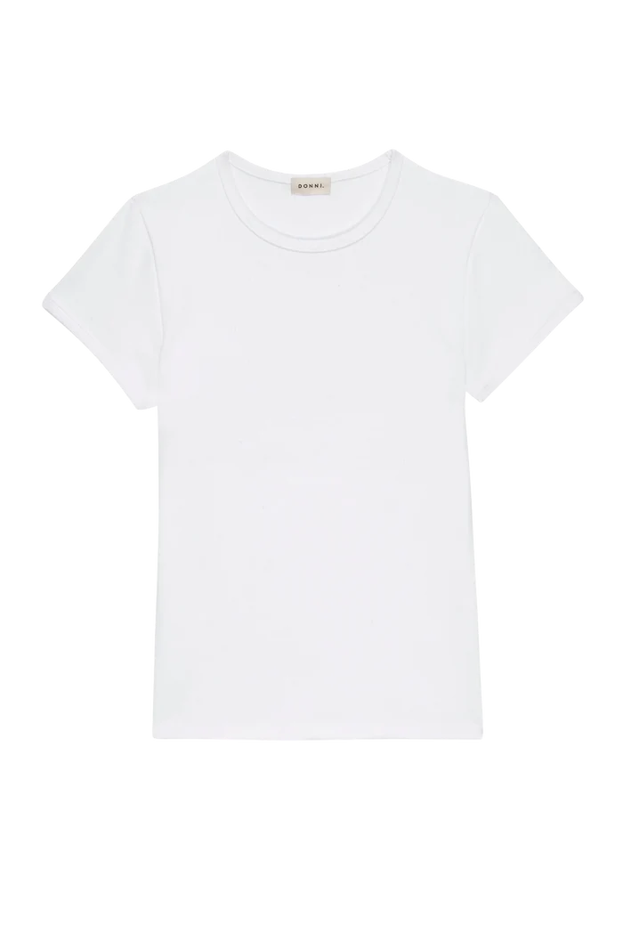Donni The Baby Rib Baby Tee