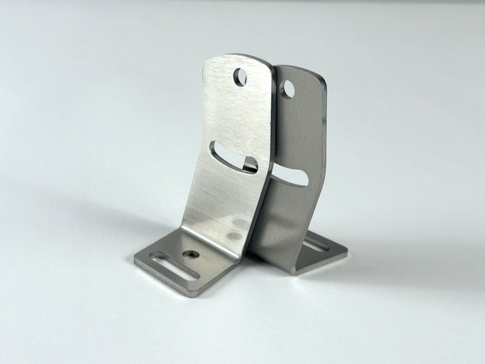 Double Row Light Bar - Stainless Steel Bracket (Pair)