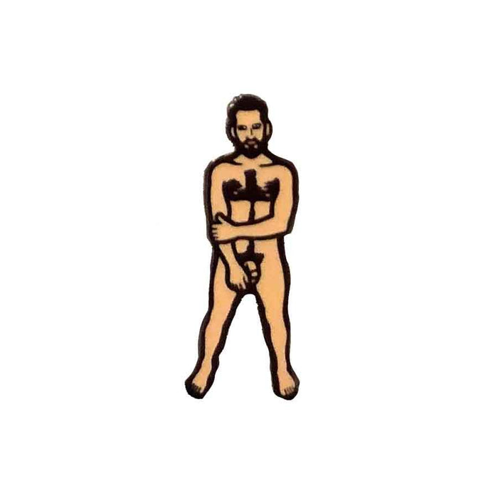 Dude 1 enamel Pin — Adam's Nest, Provincetown