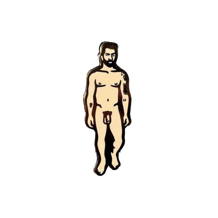 Dude 2 Enamel Pin — Adam's Nest, Provincetown