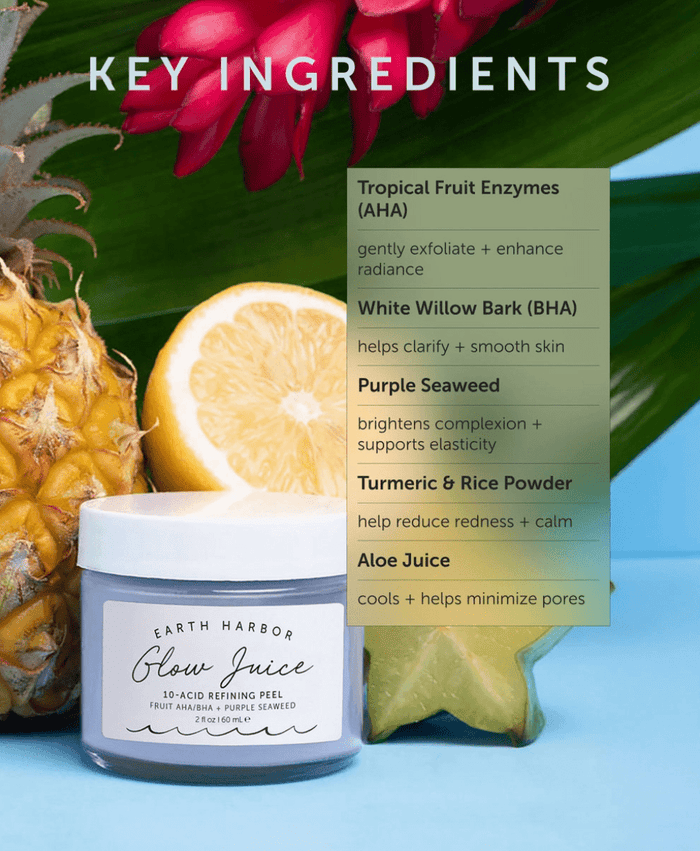 Earth Harbor Glow Juice Refining Enzyme Mask - Aesthetics By Kell